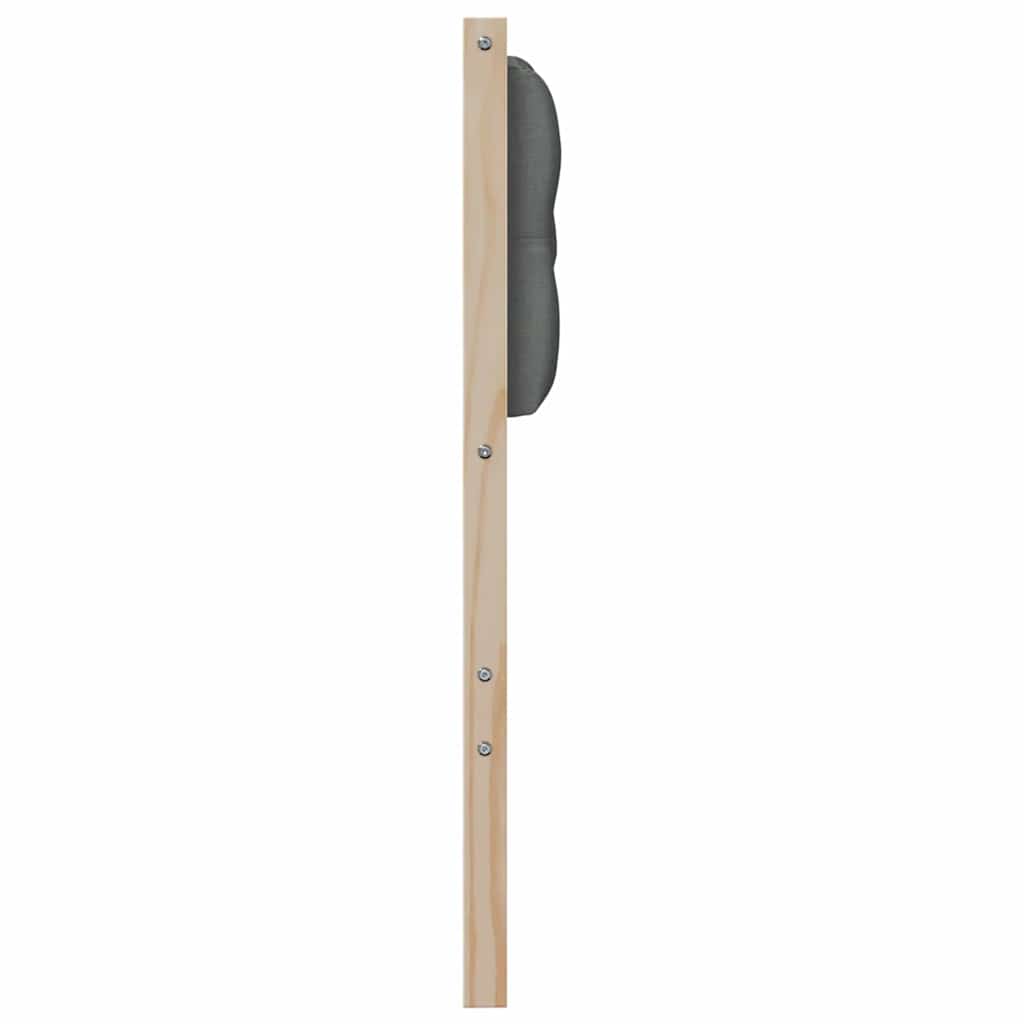 Hoofdbord Anders Bruin en donkergrijs 80 cm Massief grenenhout is nu te koop bij PeponiXL, paradijselijk wonen!