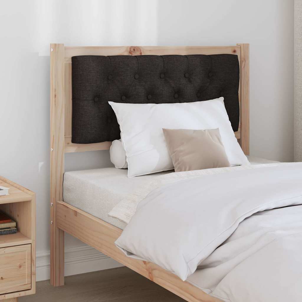 Hoofdbord Anders Bruin en zwart 80 cm Massief grenenhout is nu te koop bij PeponiXL, paradijselijk wonen!