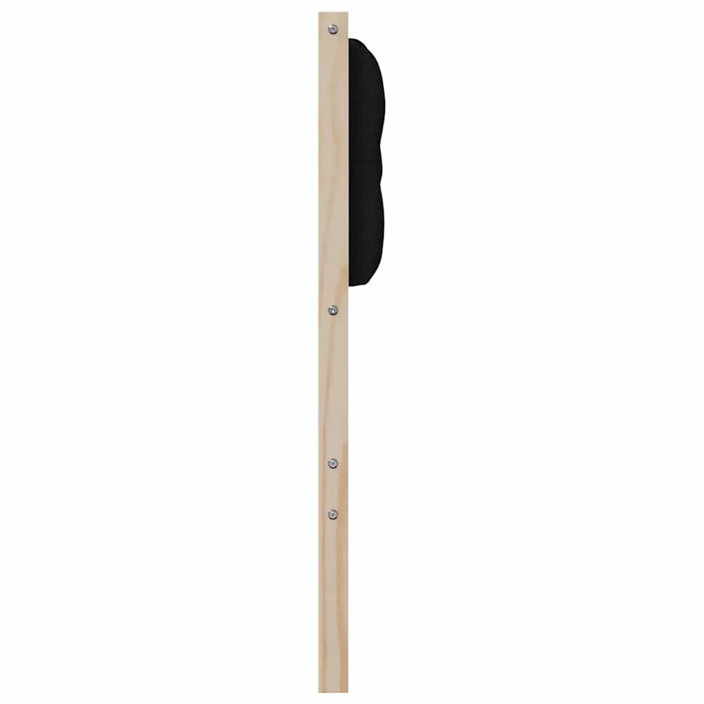 Hoofdbord Anders Bruin en zwart 75 cm Massief grenenhout is nu te koop bij PeponiXL, paradijselijk wonen!