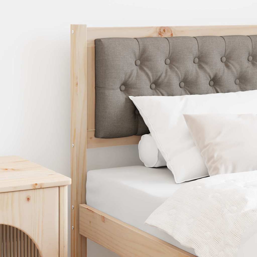 Hoofdbord Anders Bruin en taupe 75 cm Massief grenenhout is nu te koop bij PeponiXL, paradijselijk wonen!