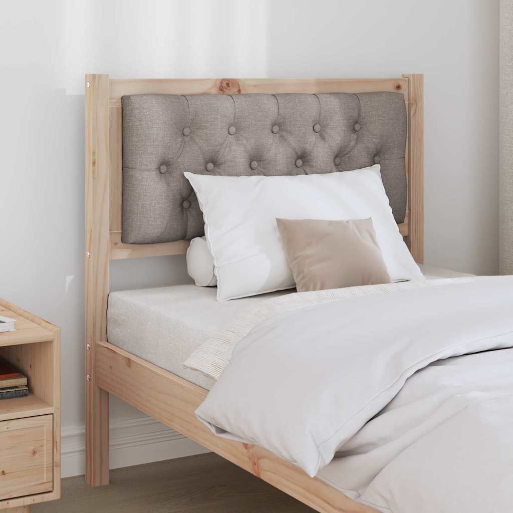 Hoofdbord Anders Bruin en taupe 75 cm Massief grenenhout is nu te koop bij PeponiXL, paradijselijk wonen!