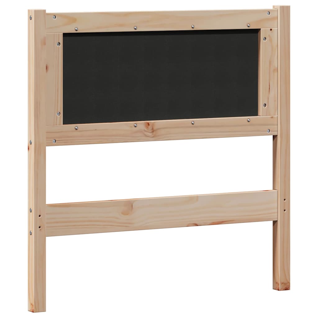 Hoofdbord Anders Bruin en taupe 75 cm Massief grenenhout is nu te koop bij PeponiXL, paradijselijk wonen!