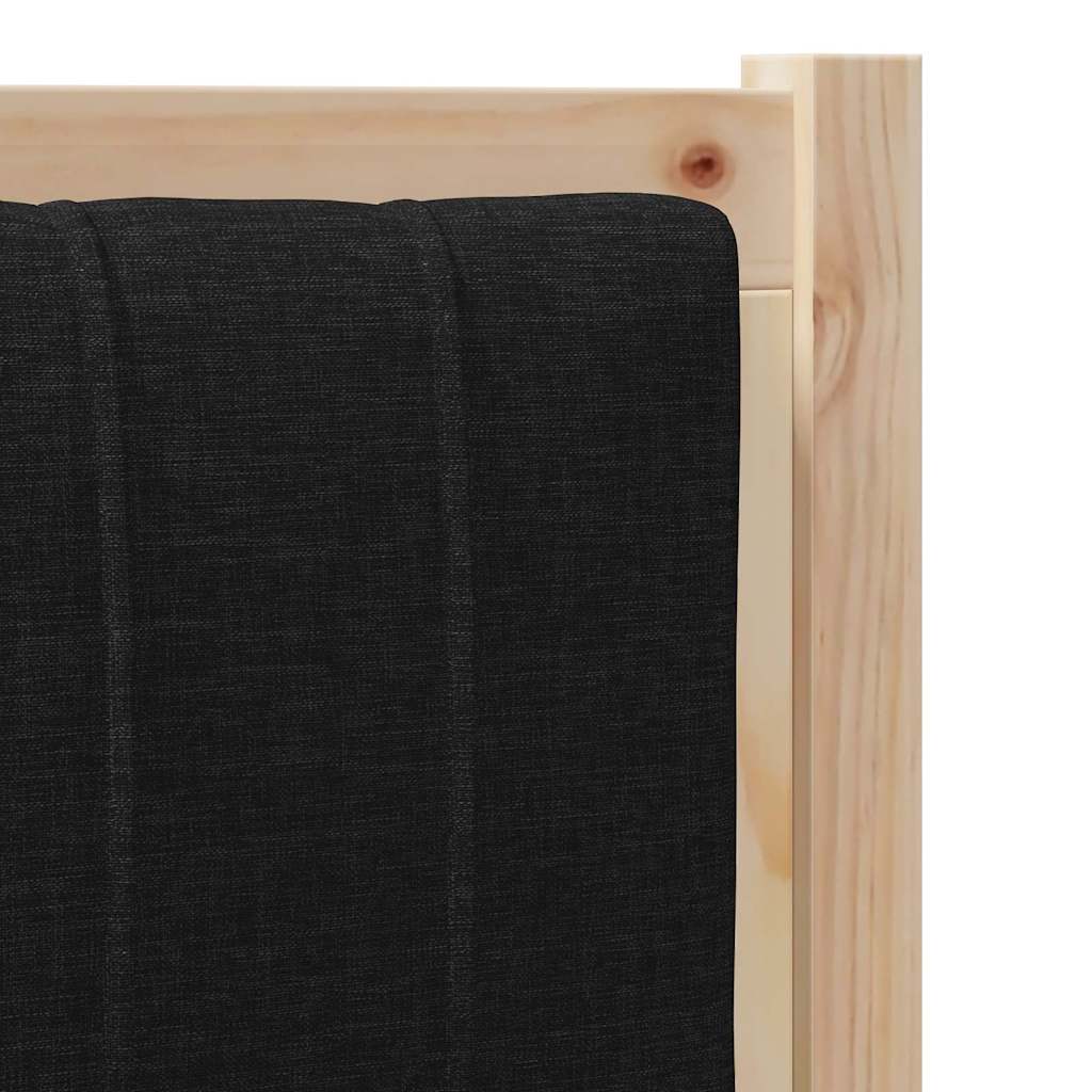 Gestoffeerd hoofdbord Bruin 100 cm Massief grenenhout is nu te koop bij PeponiXL, paradijselijk wonen!