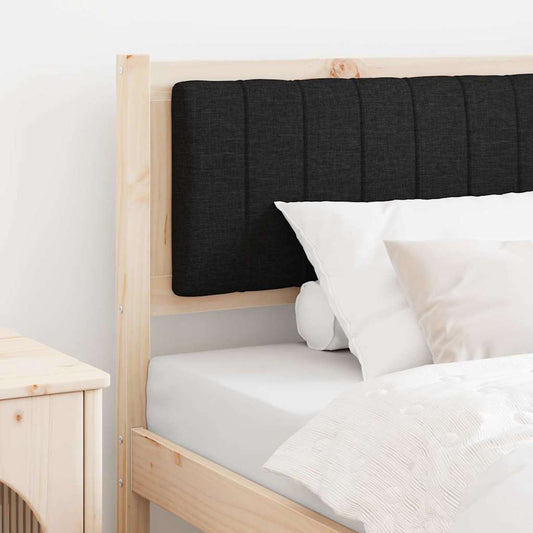 Gestoffeerd hoofdbord Bruin 90 cm Massief grenenhout is nu te koop bij PeponiXL, paradijselijk wonen!
