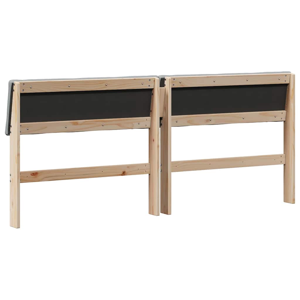Gestoffeerd hoofdbord Lichtgrijs 180 cm Massief grenenhout is nu te koop bij PeponiXL, paradijselijk wonen!
