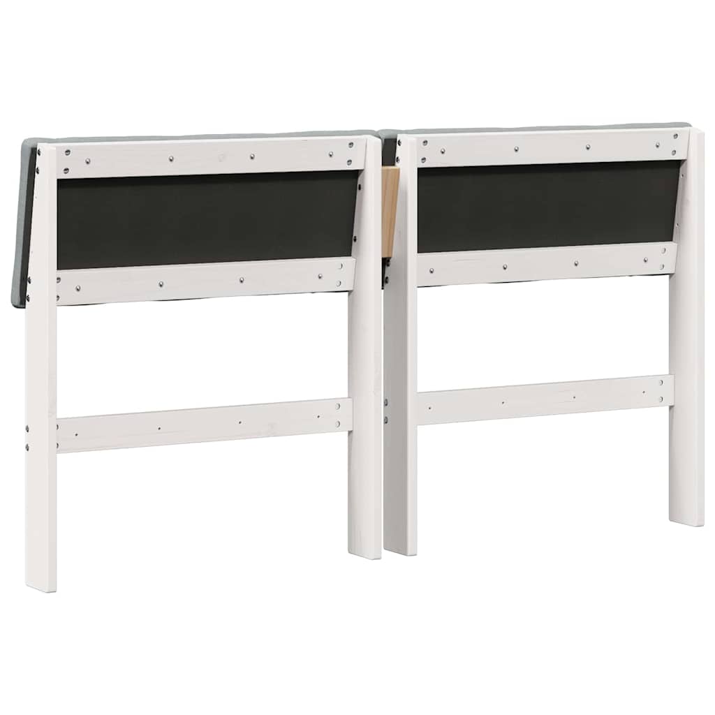 Gestoffeerd hoofdbord Lichtgrijs 150 cm Massief grenenhout is nu te koop bij PeponiXL, paradijselijk wonen!