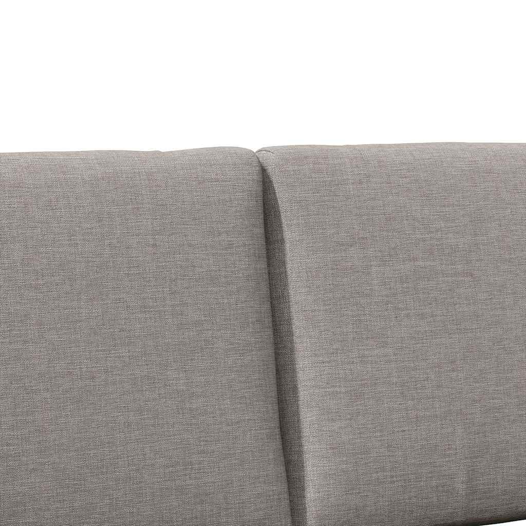 Gestoffeerd hoofdbord Taupe 135 cm Massief grenenhout is nu te koop bij PeponiXL, paradijselijk wonen!