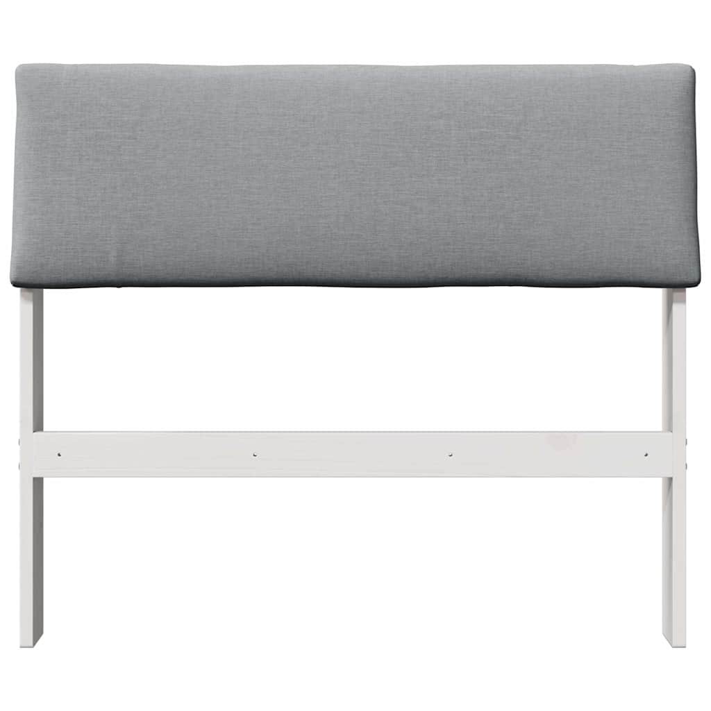 Gestoffeerd hoofdbord Lichtgrijs 90 cm Massief grenenhout is nu te koop bij PeponiXL, paradijselijk wonen!