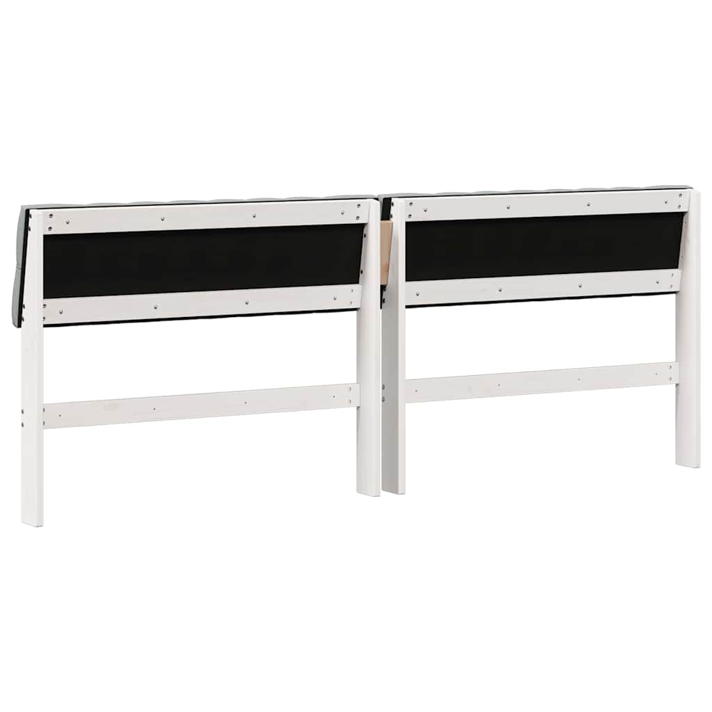 Gestoffeerd hoofdbord Lichtgrijs 200 cm Massief grenenhout is nu te koop bij PeponiXL, paradijselijk wonen!