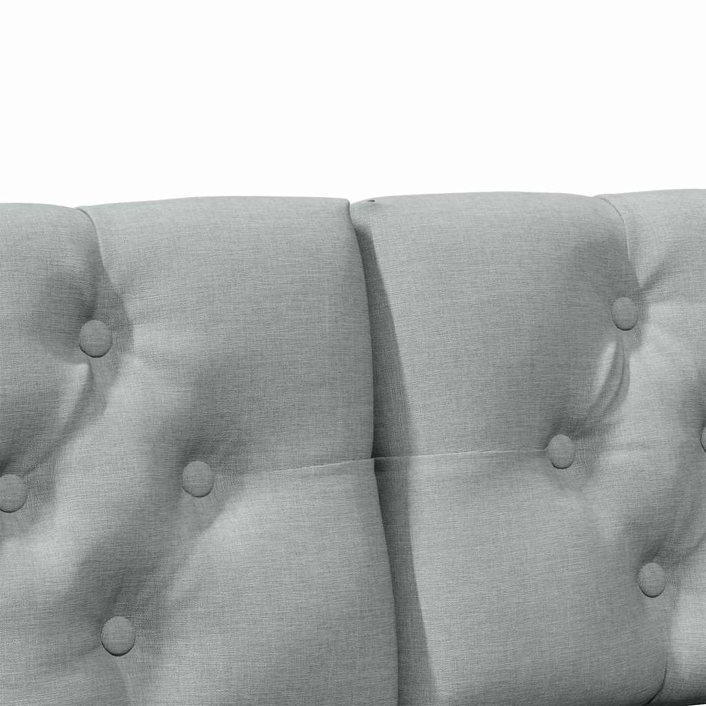 Gestoffeerd hoofdbord Lichtgrijs 180 cm Massief grenenhout is nu te koop bij PeponiXL, paradijselijk wonen!