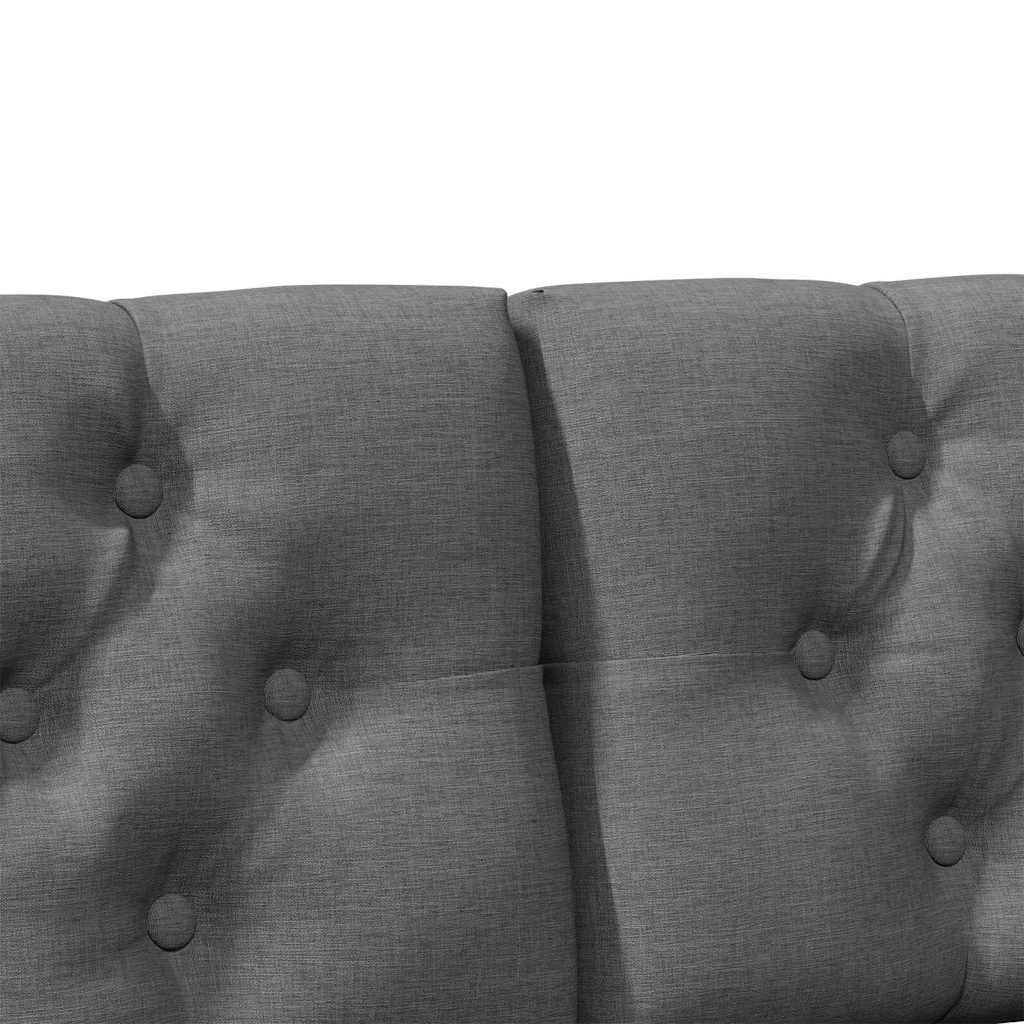 Gestoffeerd hoofdbord Donkergrijs 120 cm Massief grenenhout is nu te koop bij PeponiXL, paradijselijk wonen!