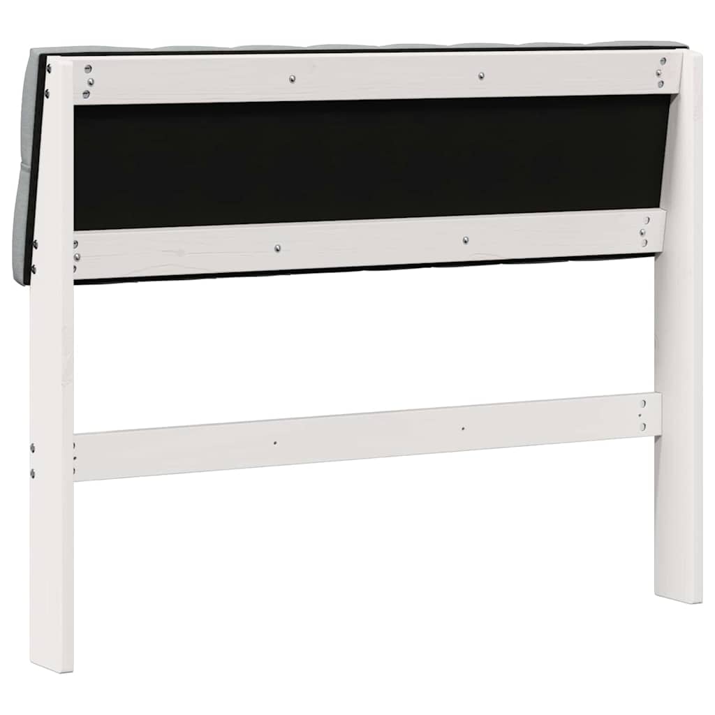 Gestoffeerd hoofdbord Lichtgrijs 100 cm Massief grenenhout is nu te koop bij PeponiXL, paradijselijk wonen!