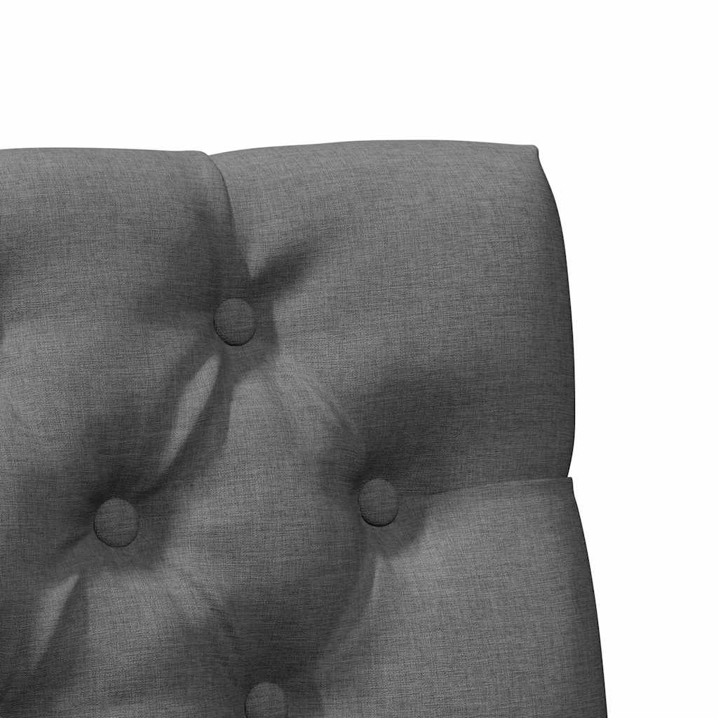 Gestoffeerd hoofdbord Donkergrijs 75 cm Massief grenenhout is nu te koop bij PeponiXL, paradijselijk wonen!