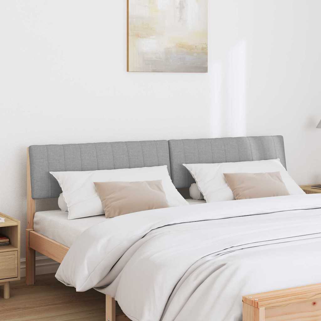 Gestoffeerd hoofdbord Lichtgrijs 180 cm Massief grenenhout is nu te koop bij PeponiXL, paradijselijk wonen!