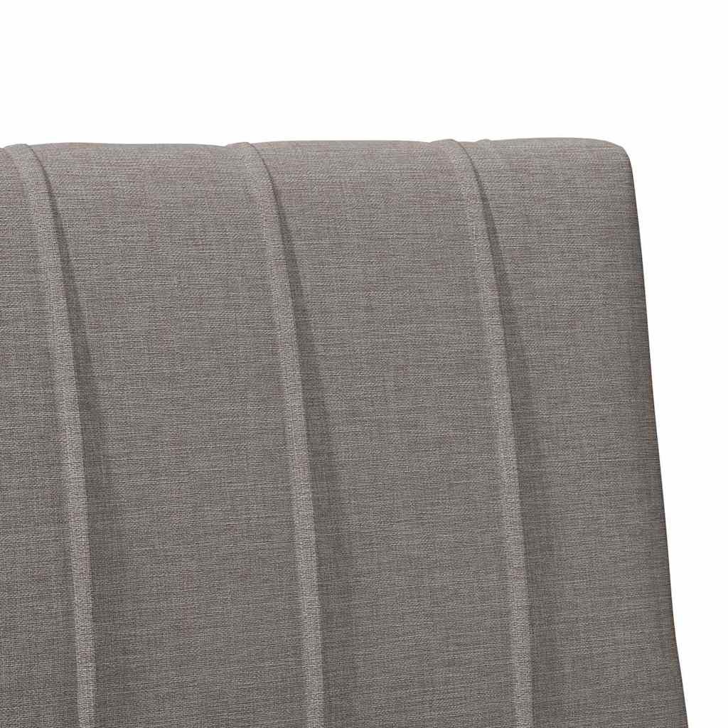 Gestoffeerd hoofdbord Taupe 80 cm Massief grenenhout is nu te koop bij PeponiXL, paradijselijk wonen!