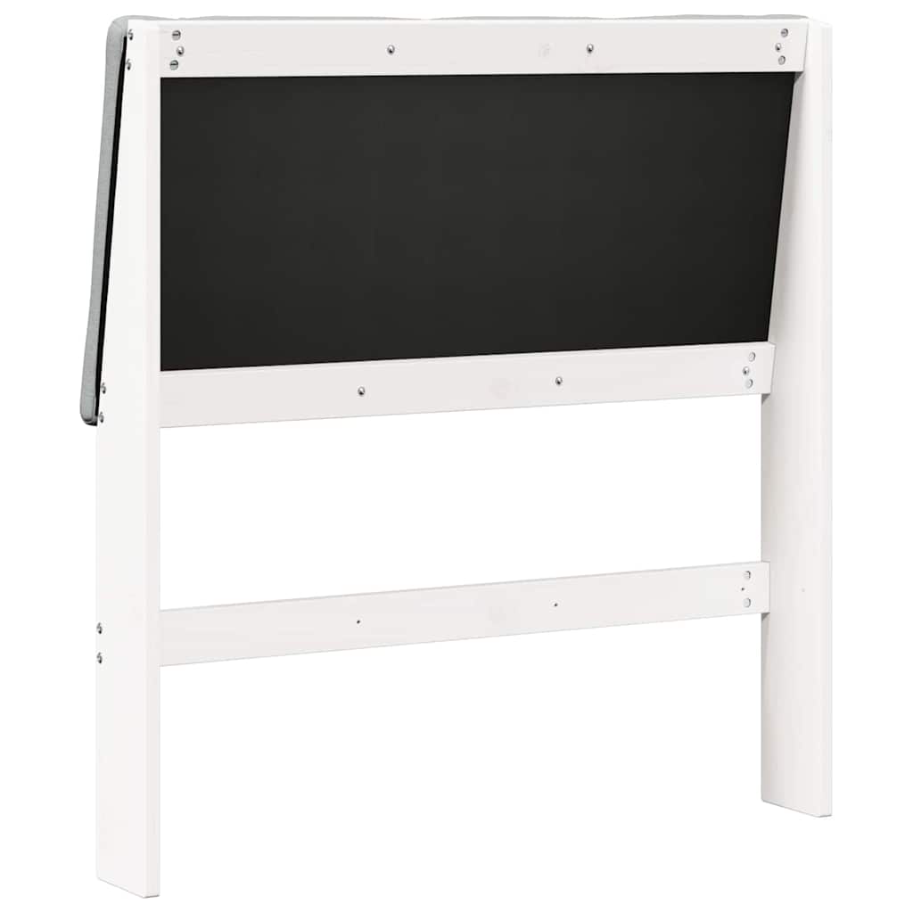 Gestoffeerd hoofdbord Lichtgrijs 90 cm Massief grenenhout is nu te koop bij PeponiXL, paradijselijk wonen!