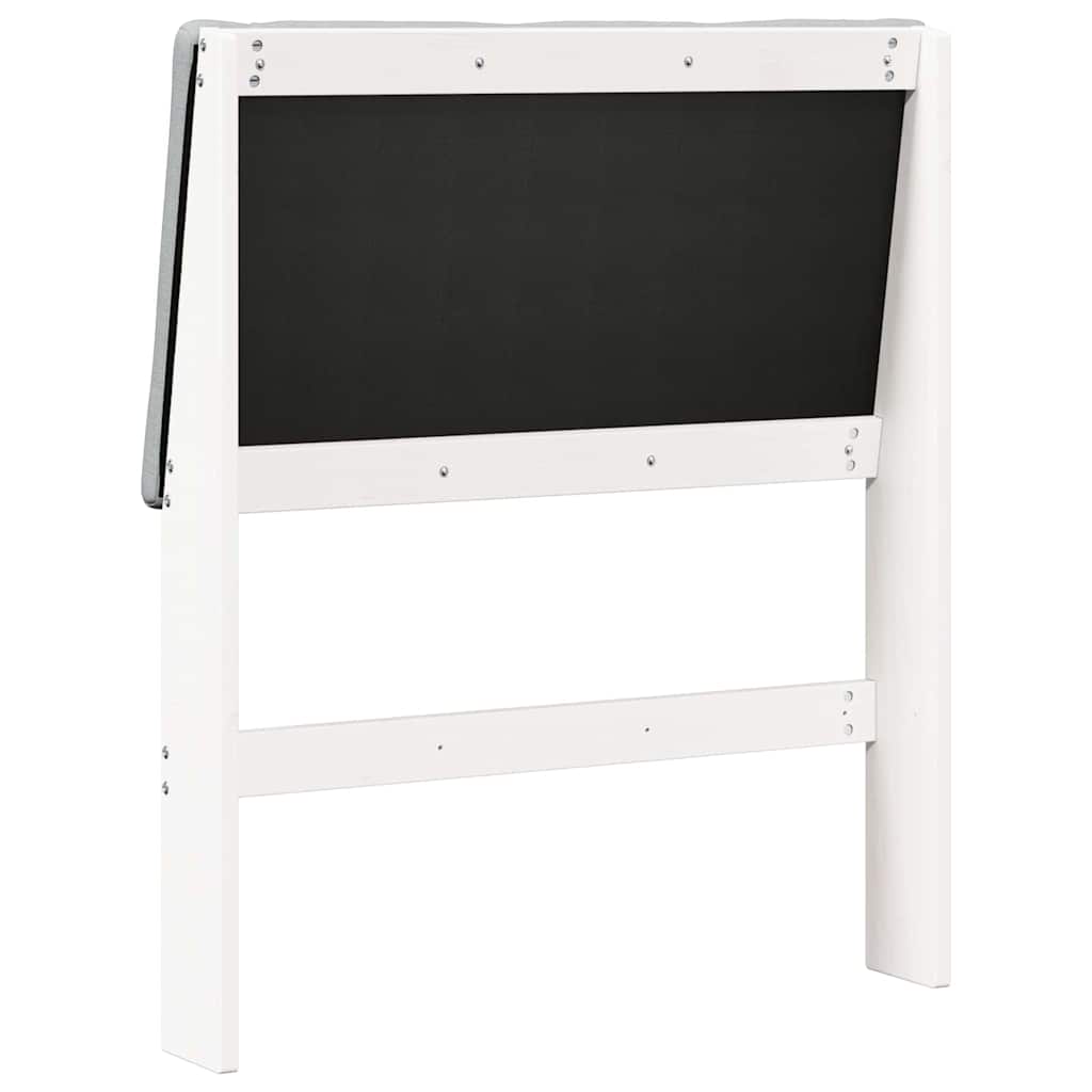 Gestoffeerd hoofdbord Lichtgrijs 75 cm Massief grenenhout is nu te koop bij PeponiXL, paradijselijk wonen!