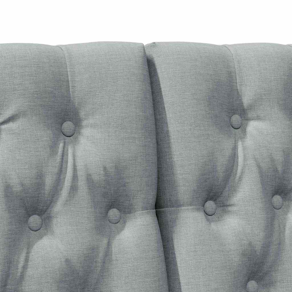 Gestoffeerd hoofdbord Lichtgrijs 180 cm Massief grenenhout is nu te koop bij PeponiXL, paradijselijk wonen!