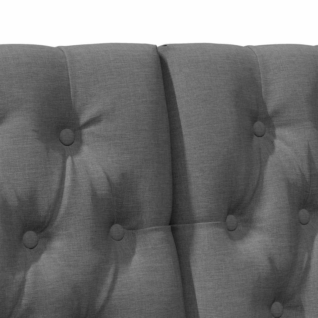 Gestoffeerd hoofdbord Donkergrijs 160 cm Massief grenenhout is nu te koop bij PeponiXL, paradijselijk wonen!