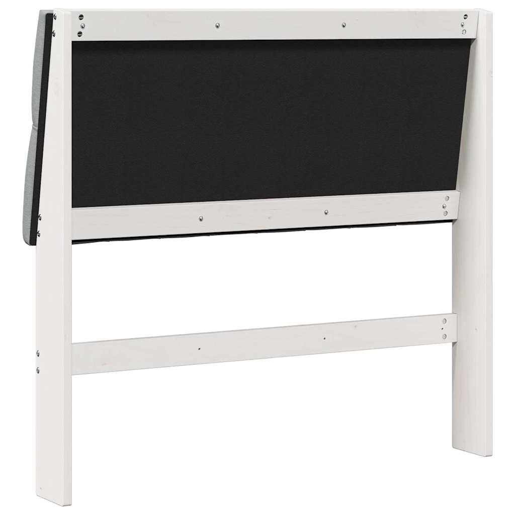 Gestoffeerd hoofdbord Lichtgrijs 100 cm Massief grenenhout is nu te koop bij PeponiXL, paradijselijk wonen!