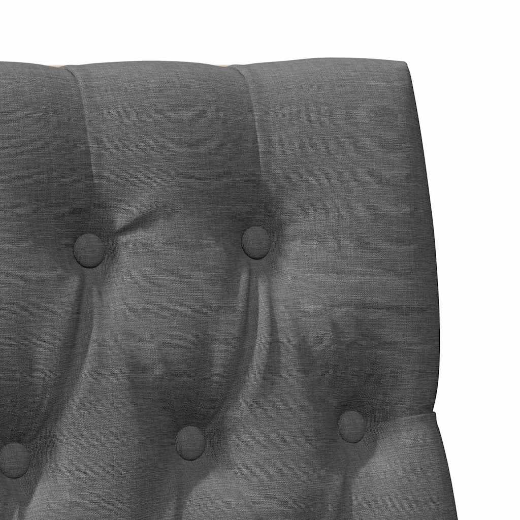 Gestoffeerd hoofdbord Donkergrijs 90 cm Massief grenenhout is nu te koop bij PeponiXL, paradijselijk wonen!