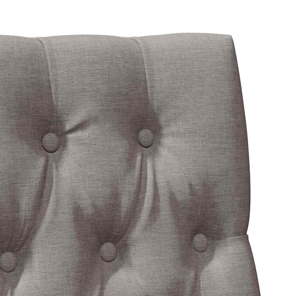 Gestoffeerd hoofdbord Taupe 90 cm Massief grenenhout is nu te koop bij PeponiXL, paradijselijk wonen!