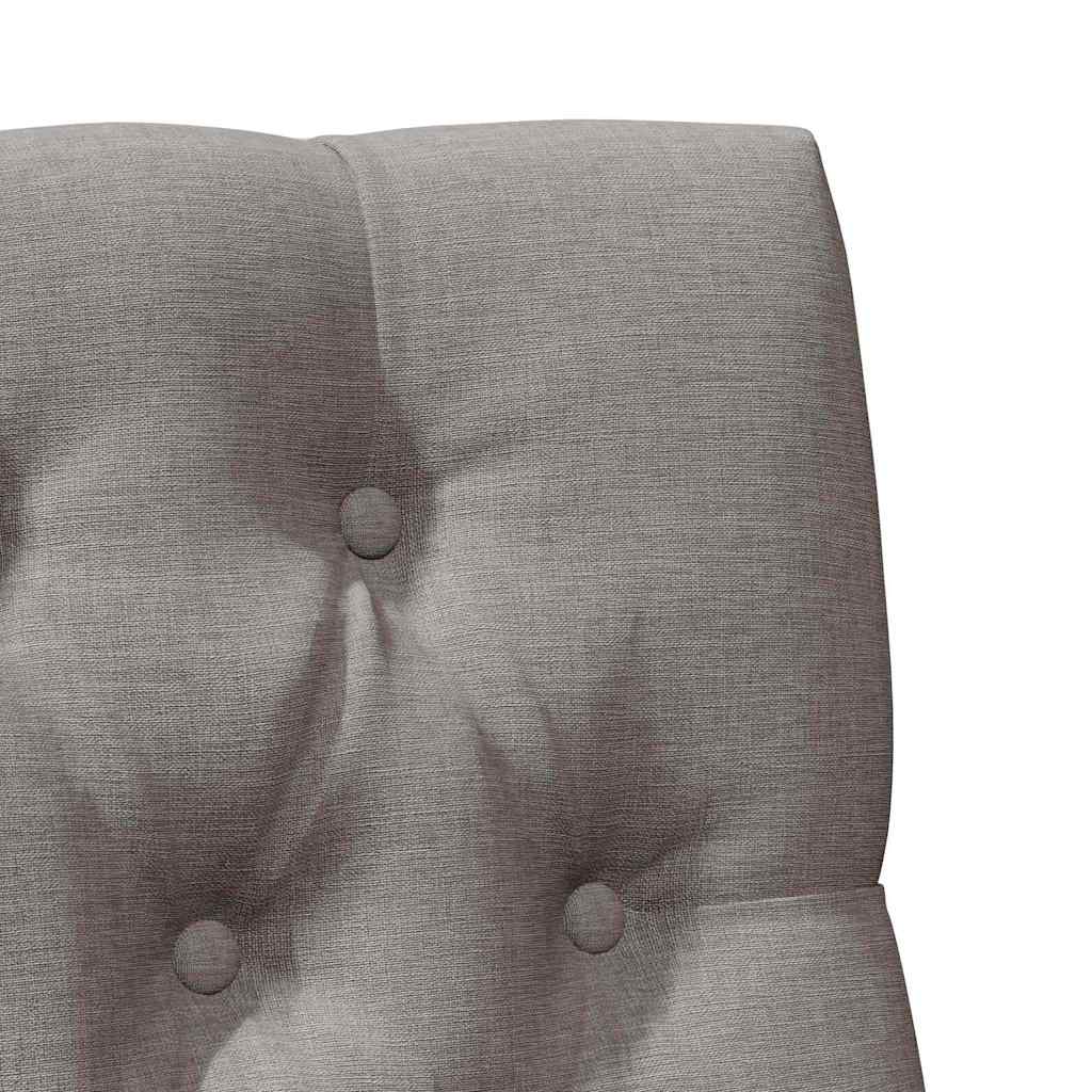 Gestoffeerd hoofdbord Taupe 80 cm Massief grenenhout is nu te koop bij PeponiXL, paradijselijk wonen!