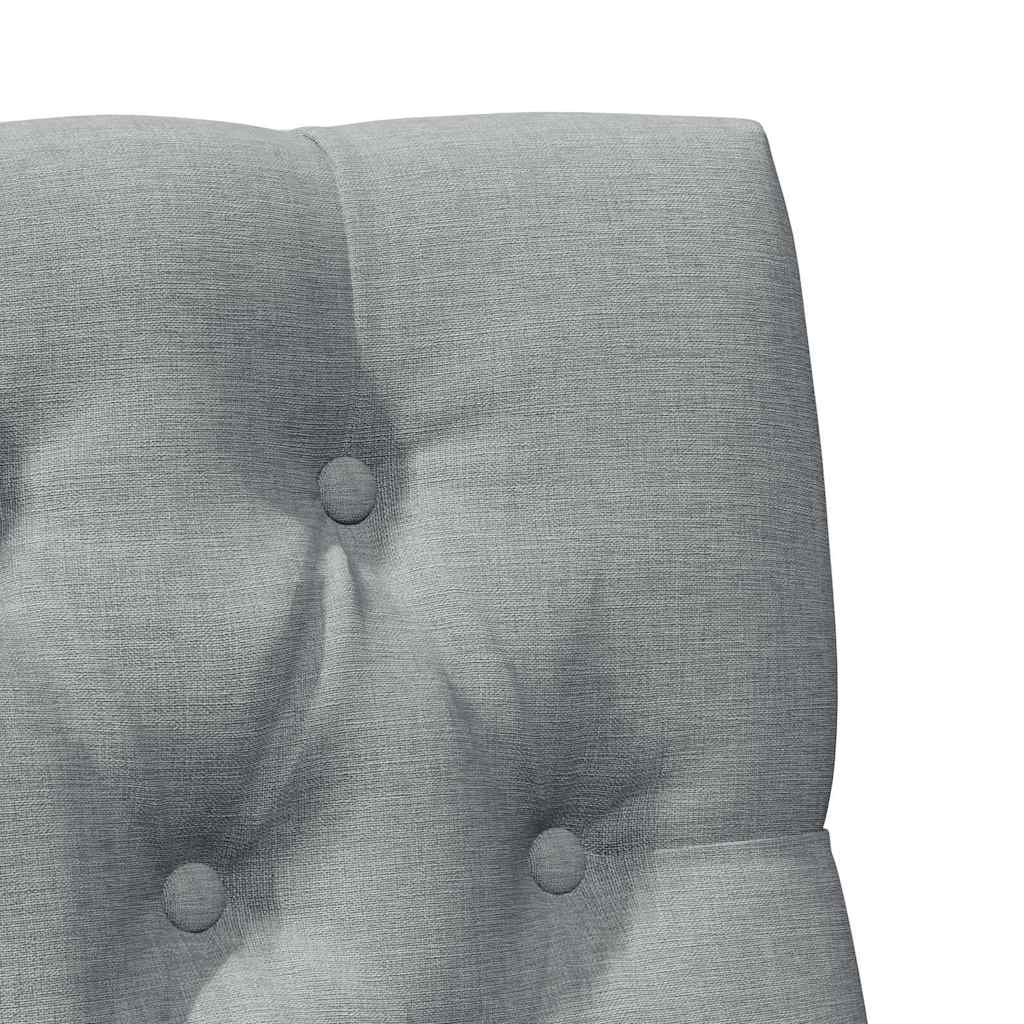 Gestoffeerd hoofdbord Lichtgrijs 75 cm Massief grenenhout is nu te koop bij PeponiXL, paradijselijk wonen!