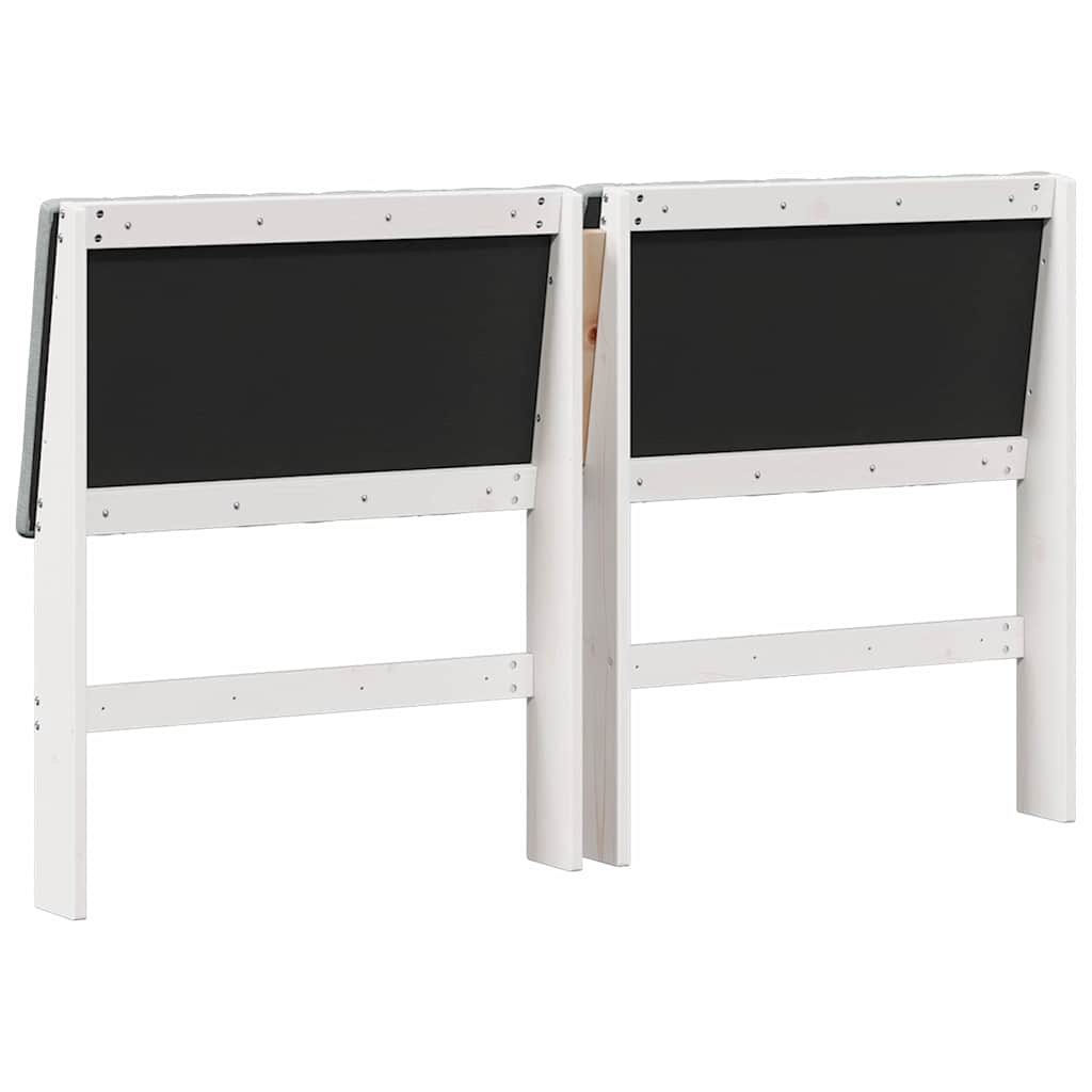 Gestoffeerd hoofdbord Lichtgrijs 160 cm Massief grenenhout is nu te koop bij PeponiXL, paradijselijk wonen!