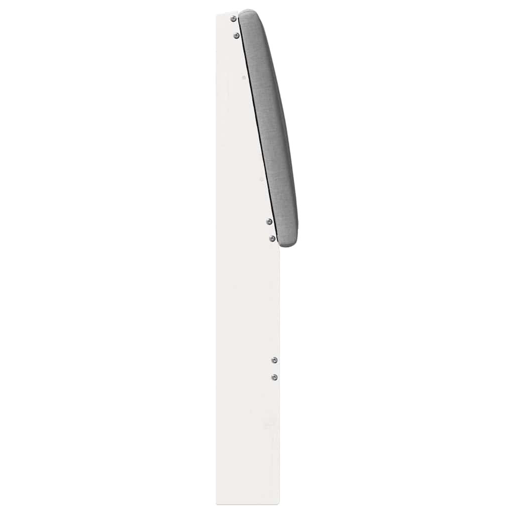 Gestoffeerd hoofdbord Lichtgrijs 100 cm Massief grenenhout is nu te koop bij PeponiXL, paradijselijk wonen!