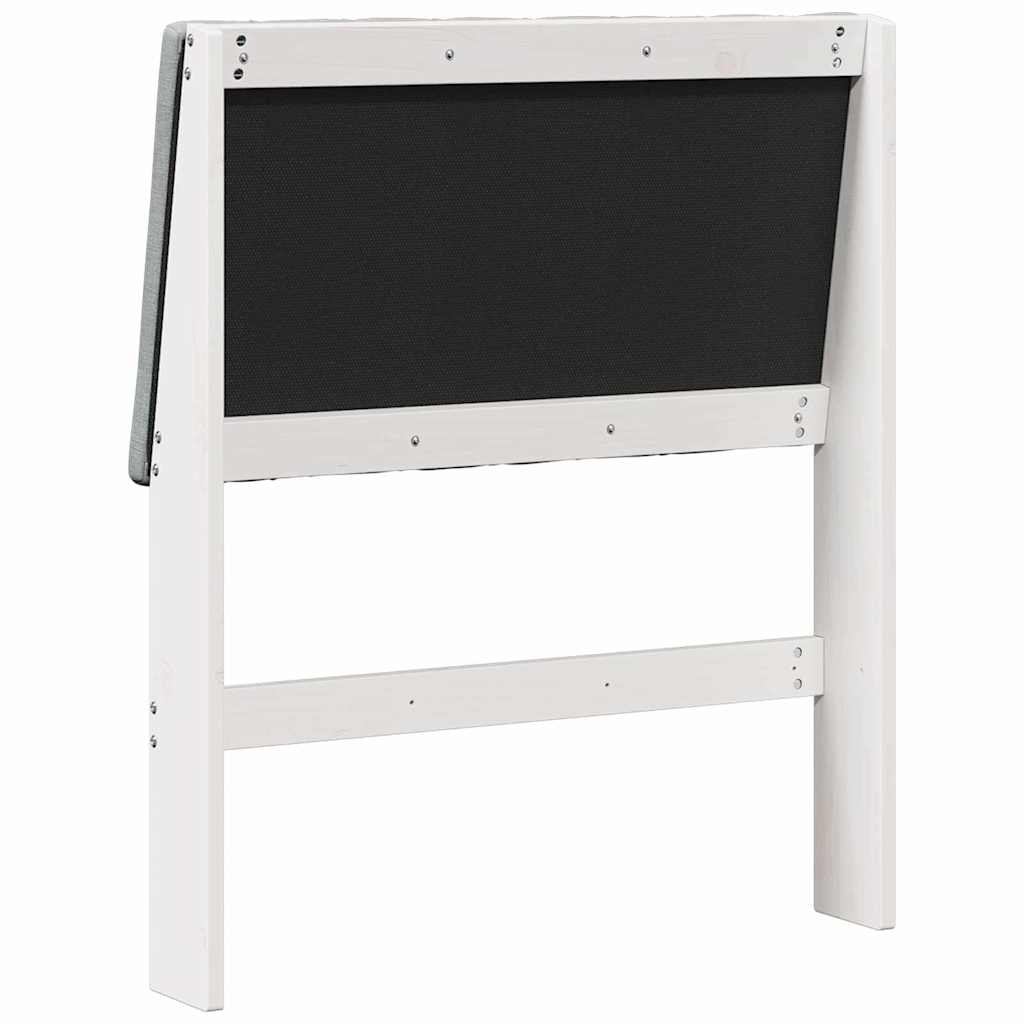 Gestoffeerd hoofdbord Lichtgrijs 80 cm Massief grenenhout is nu te koop bij PeponiXL, paradijselijk wonen!