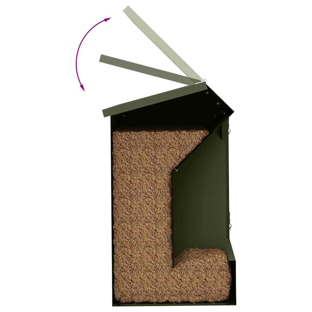 Konijnenvoer Olijf Groen 64,5 x 25,5 x 45,5 cm is nu te koop bij PeponiXL, paradijselijk wonen!