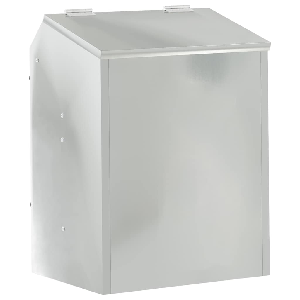 Konijnenvoer Zilver 64,5 x 25,5 x 45,5 cm Gegalvaniseerd staal is nu te koop bij PeponiXL, paradijselijk wonen!