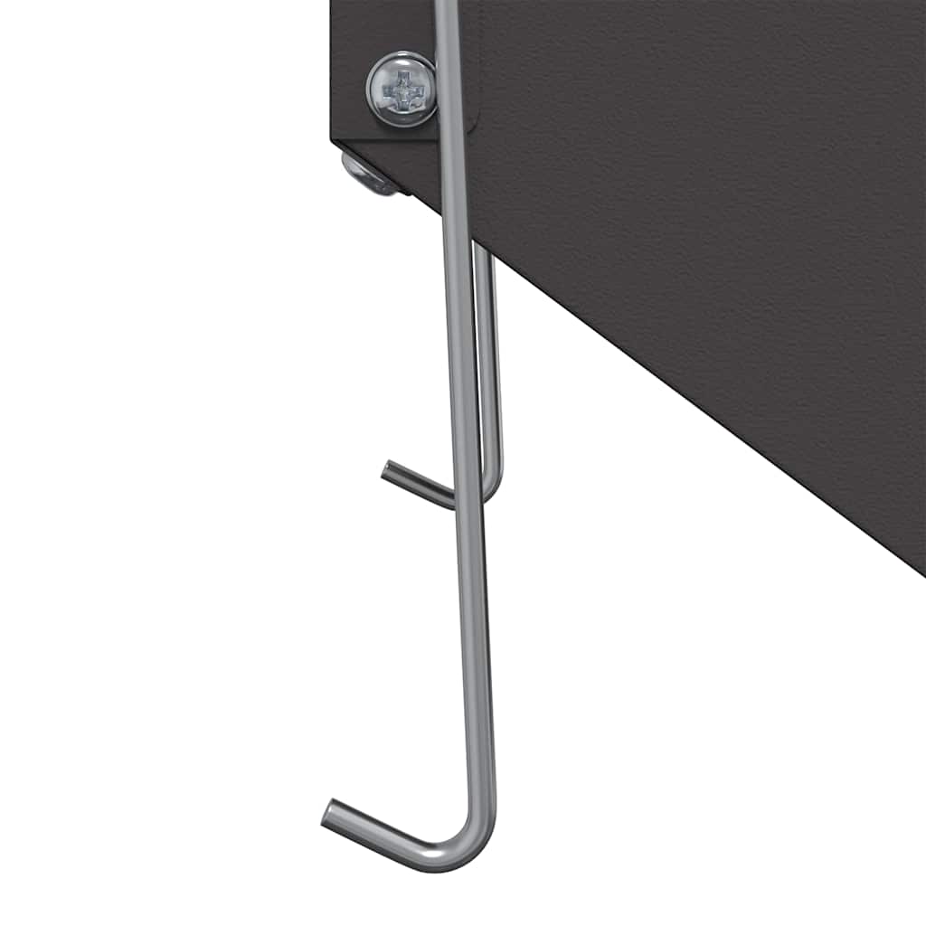 Konijnenvoer Zwart 17,5 x 26 x 28,5 cm Koudgewalst Staal is nu te koop bij PeponiXL, paradijselijk wonen!