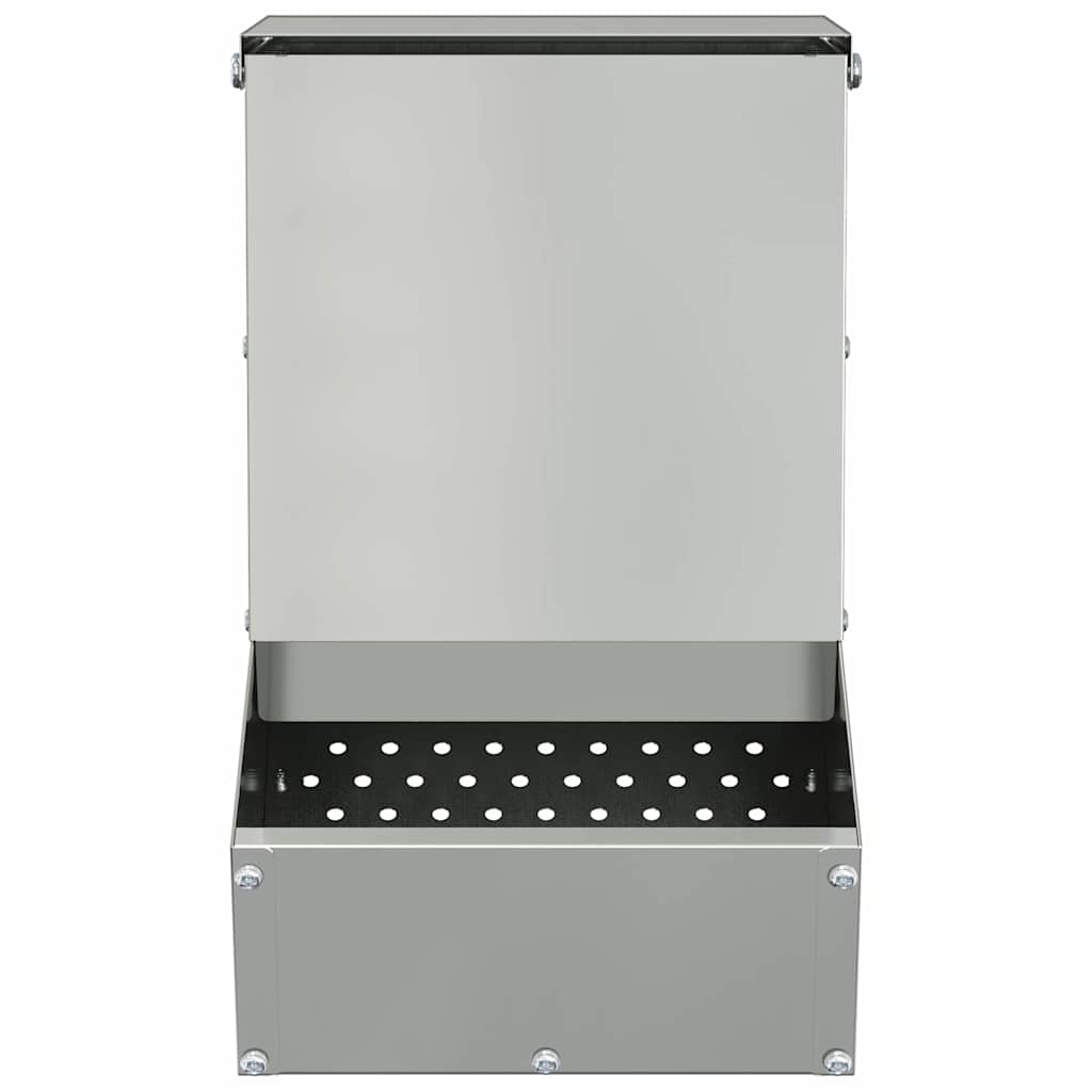 Konijnenvoer Zilver 17,5 x 26 x 28,5 cm Gegalvaniseerd staal is nu te koop bij PeponiXL, paradijselijk wonen!