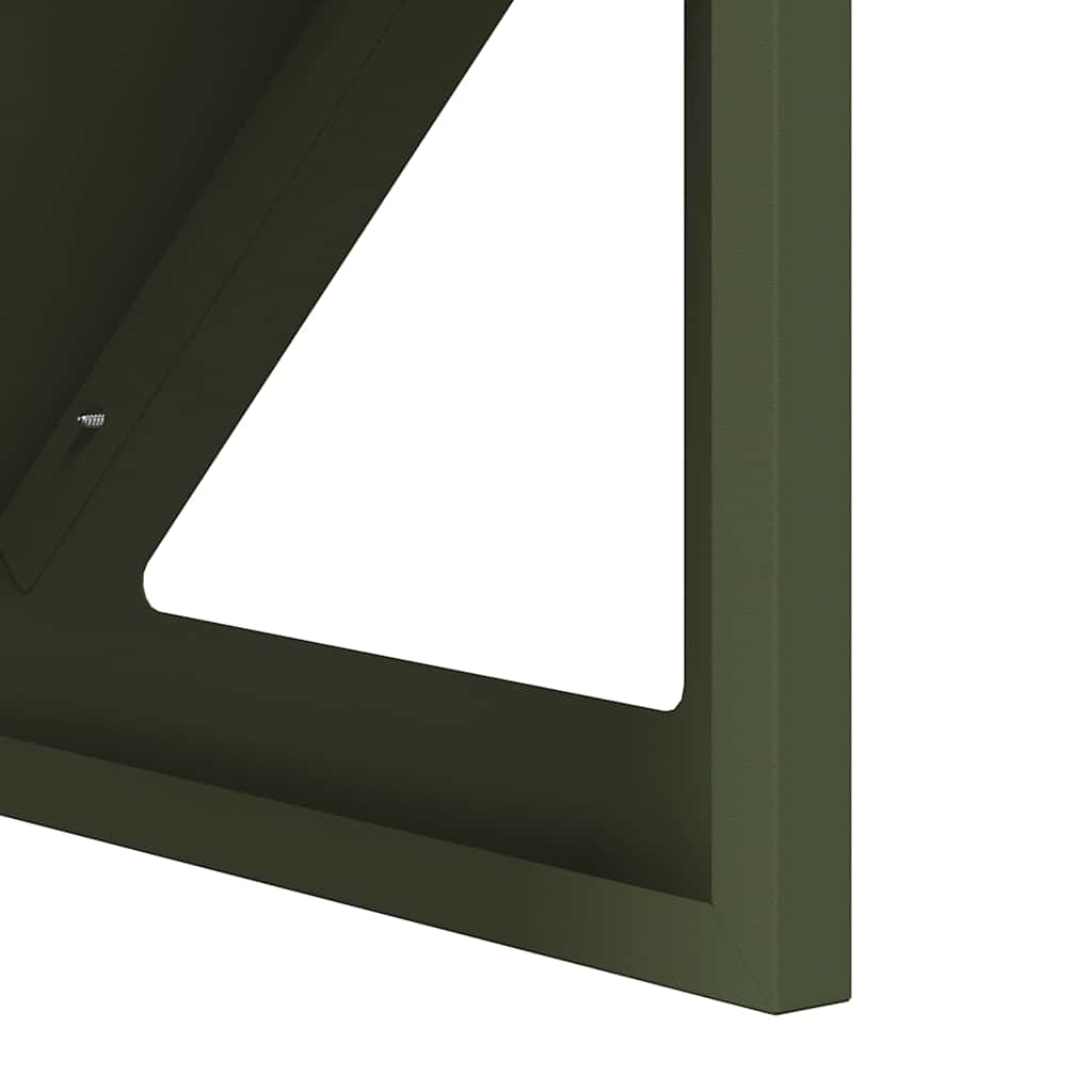 Voederbak voor vee Olijf Groen 108 x 50 x 28 cm is nu te koop bij PeponiXL, paradijselijk wonen!
