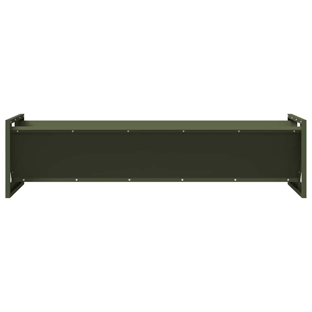 Voederbak voor vee Olijf Groen 108 x 50 x 28 cm is nu te koop bij PeponiXL, paradijselijk wonen!