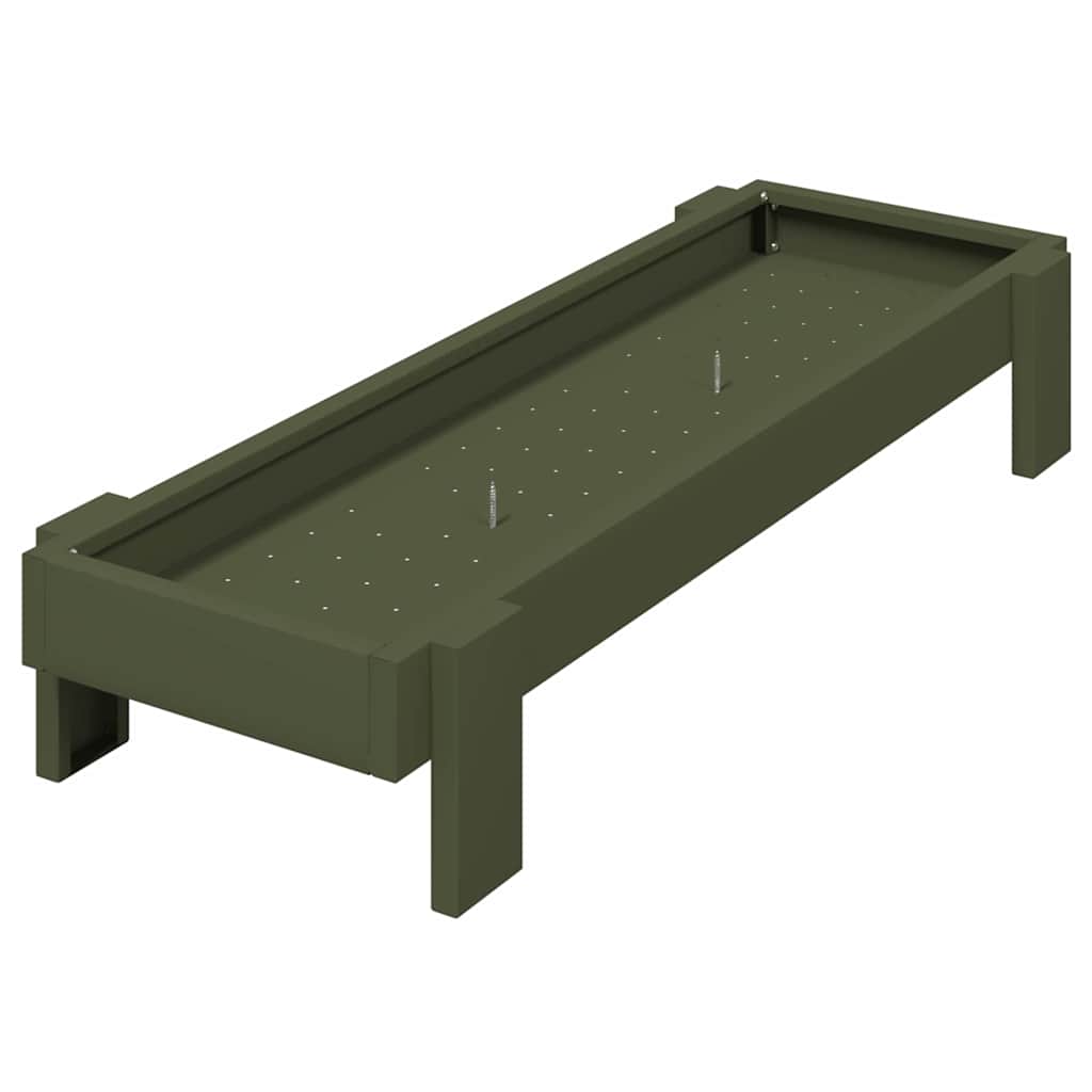 Kippen voederbak Olijf Groen 80 x 28 x 13.5 cm is nu te koop bij PeponiXL, paradijselijk wonen!