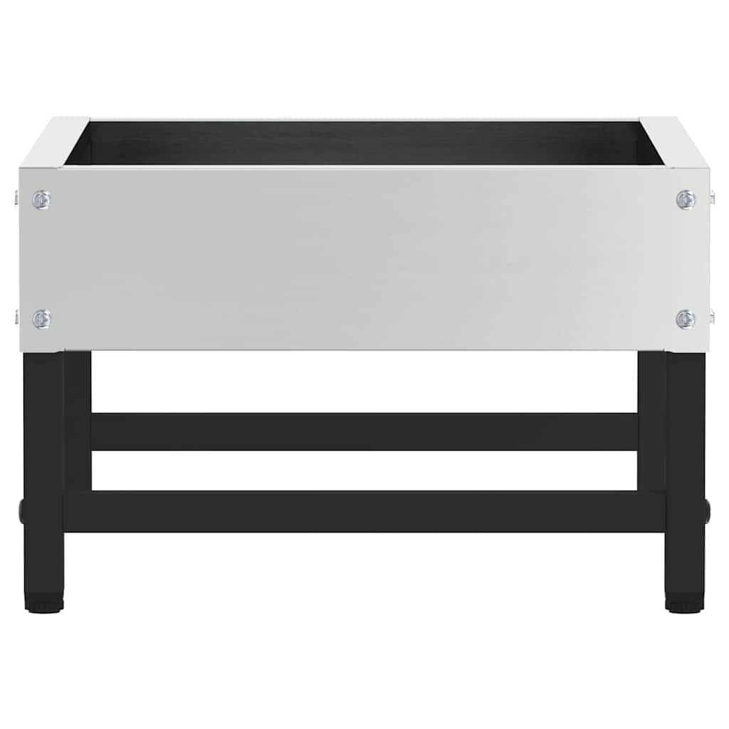 Vogeleter Zilver 80 x 28 x 13.5 cm Gegalvaniseerd staal is nu te koop bij PeponiXL, paradijselijk wonen!