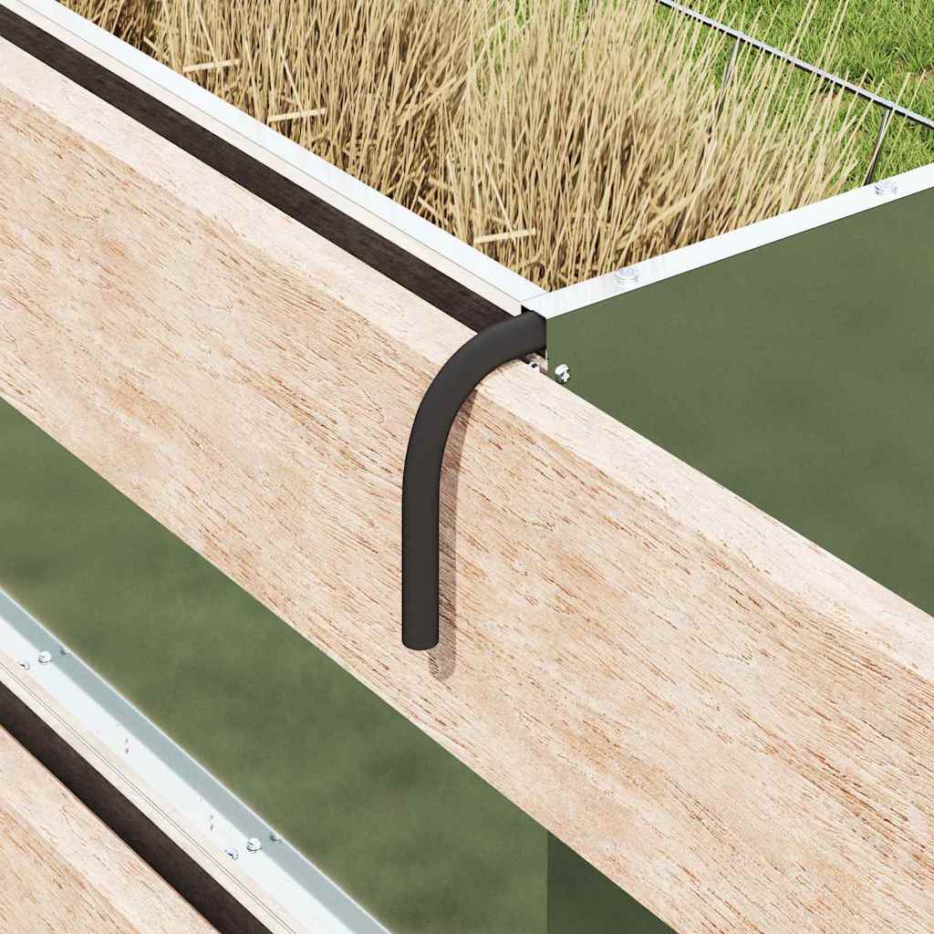 Hooi Feeder Zilver 71 x 33 x 70 cm Gegalvaniseerd staal is nu te koop bij PeponiXL, paradijselijk wonen!