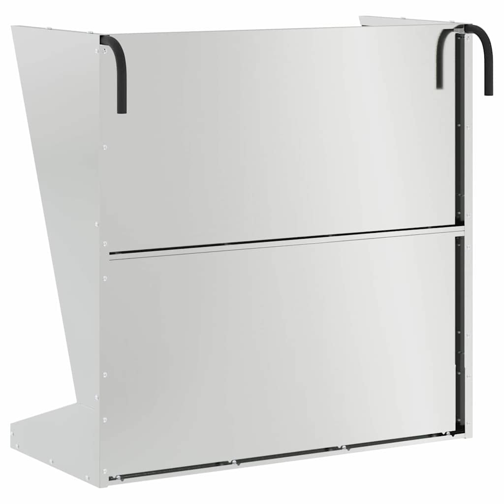 Hooi Feeder Zilver 71 x 33 x 70 cm Gegalvaniseerd staal is nu te koop bij PeponiXL, paradijselijk wonen!