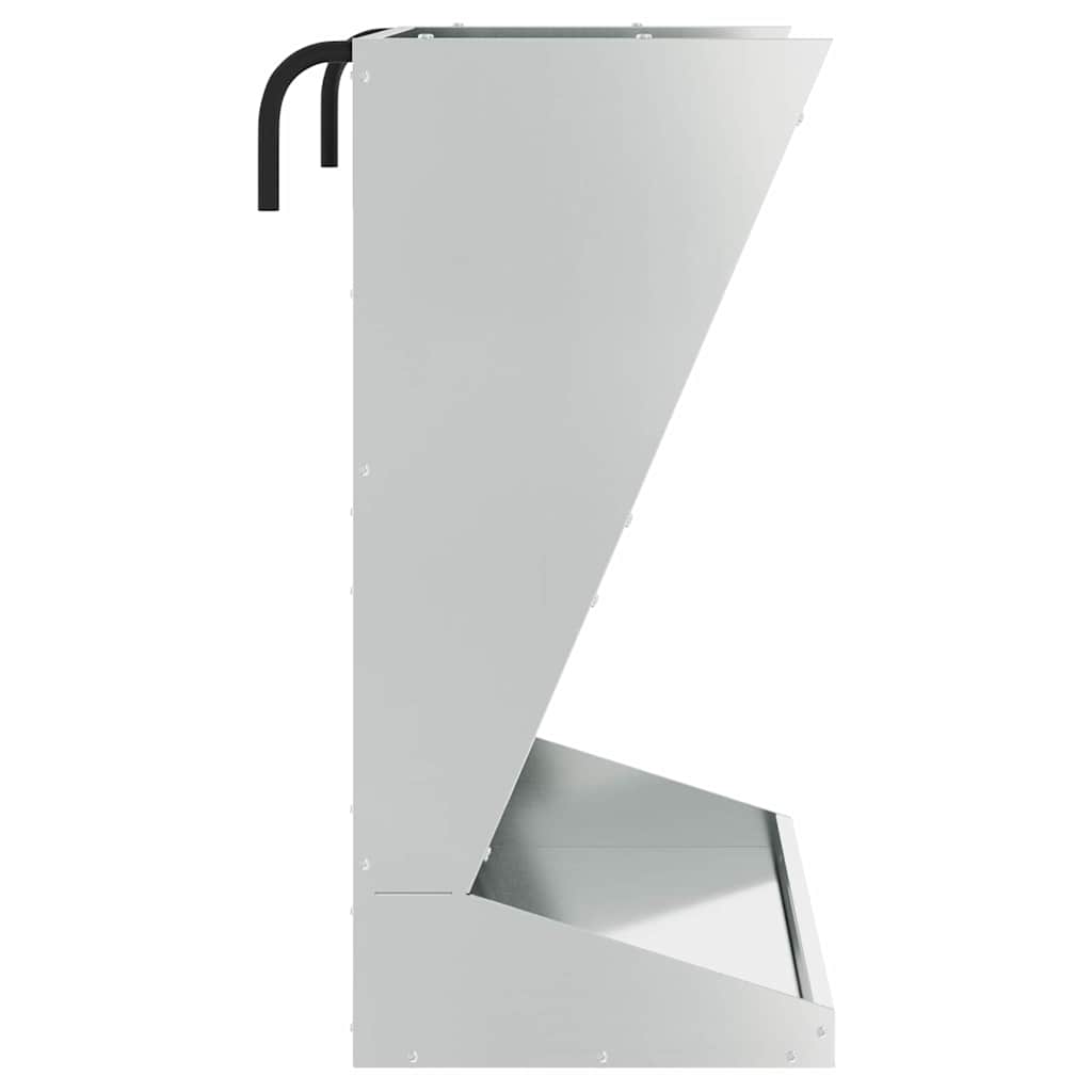 Hooi Feeder Zilver 71 x 33 x 70 cm Gegalvaniseerd staal is nu te koop bij PeponiXL, paradijselijk wonen!