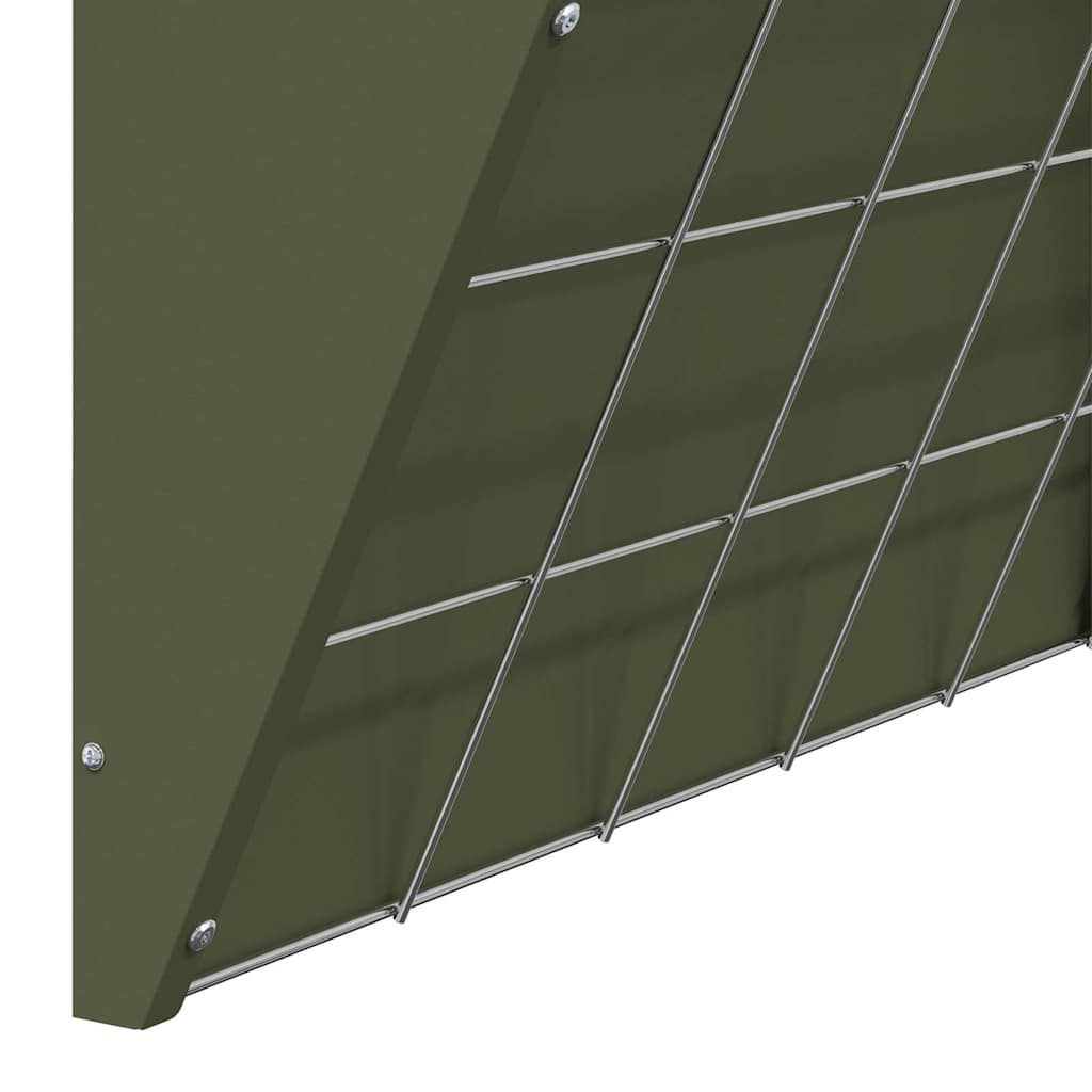 Hangend Hooi Feeder Olijf Groen 61 x 33 x 66 cm is nu te koop bij PeponiXL, paradijselijk wonen!