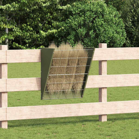 Hangend Hooi Feeder Olijf Groen 61 x 33 x 66 cm is nu te koop bij PeponiXL, paradijselijk wonen!