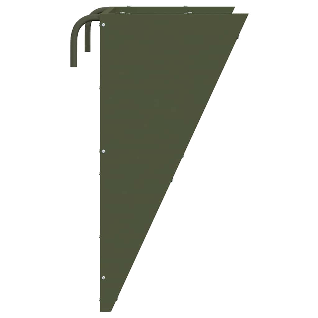 Hangend Hooi Feeder Olijf Groen 61 x 33 x 66 cm is nu te koop bij PeponiXL, paradijselijk wonen!