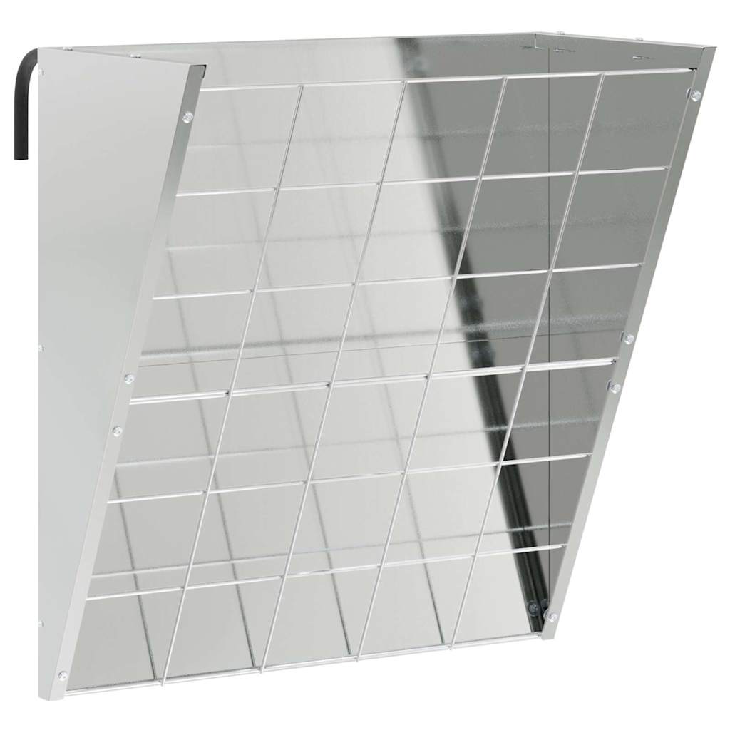 Hangend Hooi Feeder Zilver 61 x 33 x 66 cm Gegalvaniseerd staal is nu te koop bij PeponiXL, paradijselijk wonen!