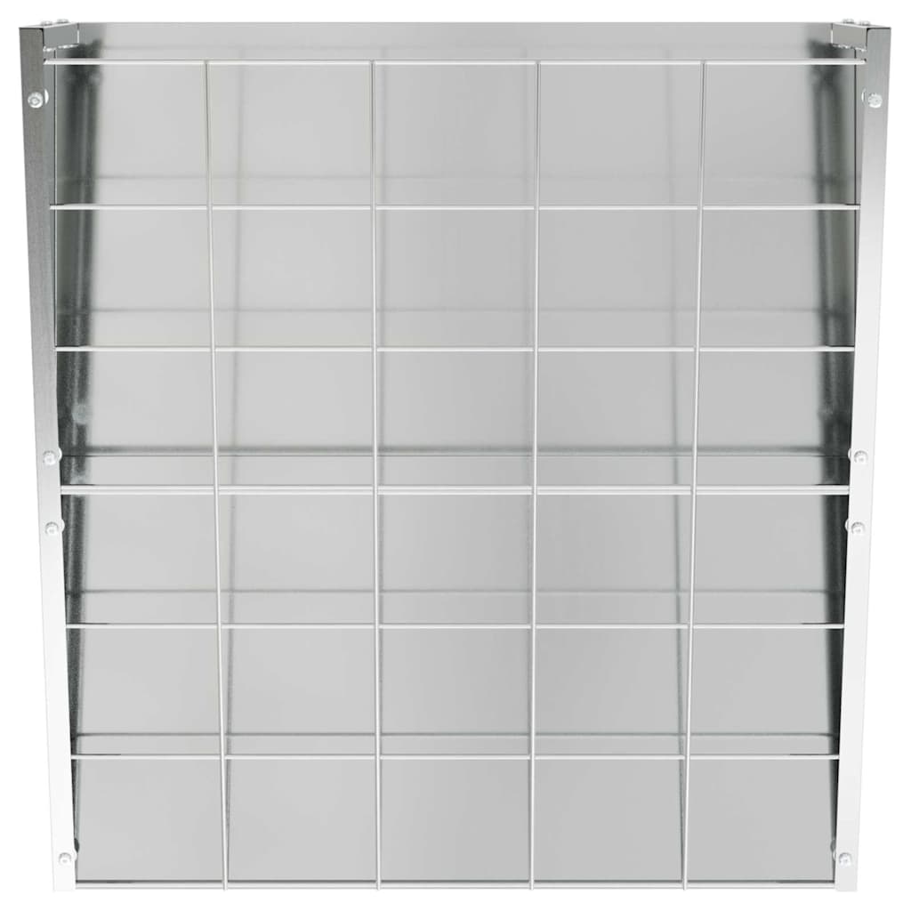 Hangend Hooi Feeder Zilver 61 x 33 x 66 cm Gegalvaniseerd staal is nu te koop bij PeponiXL, paradijselijk wonen!