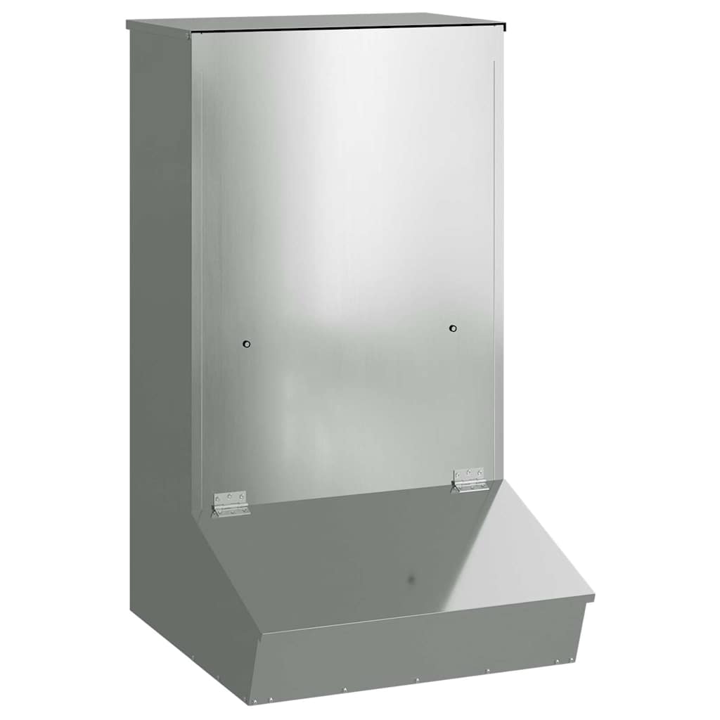 Varkensvoeder Zilver 55 x 51 x 91,5 cm Gegalvaniseerd staal is nu te koop bij PeponiXL, paradijselijk wonen!