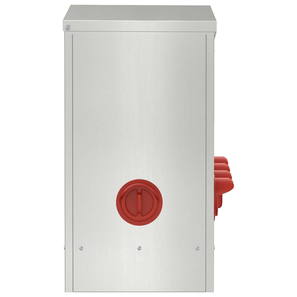 Kip voerbak Zilver 60,5 x 29 x 51 cm Gegalvaniseerd staal is nu te koop bij PeponiXL, paradijselijk wonen!