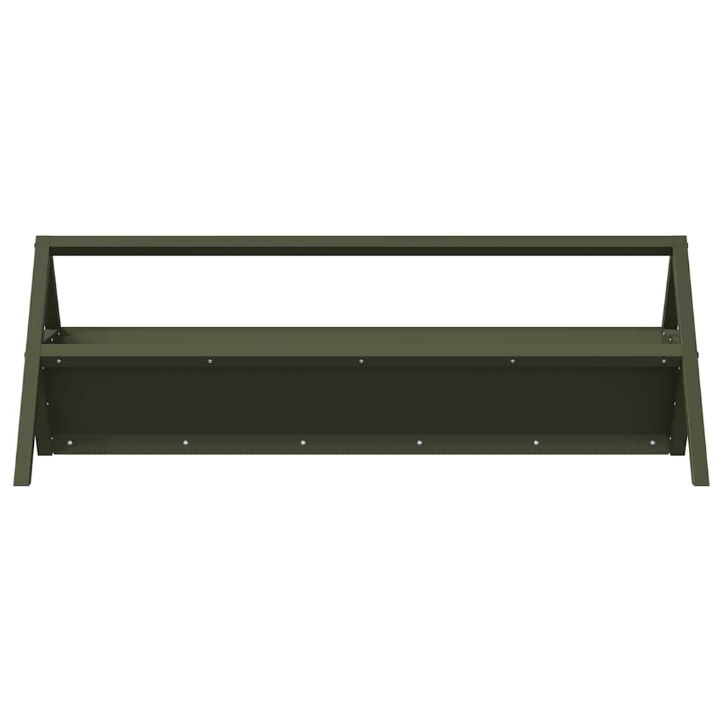 Voederbak voor vee Olijf Groen 111 x 76 x 38 cm is nu te koop bij PeponiXL, paradijselijk wonen!